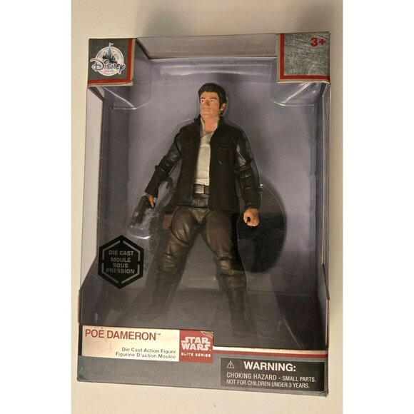 Star Wars Elite Series: Poe‎ Dameron, Die Cast Action Figure - Picture 1 of 7